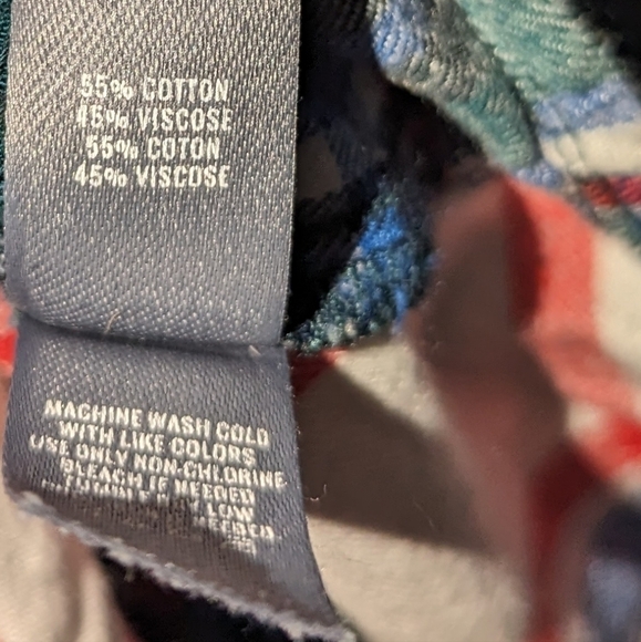 XS • Aerie • Button Front Long Sleeve Plaid Flannel - Picture 4 of 5